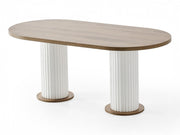 Bohem 75" Wide 6 Person Dining Table - Gate FurnitureDining Tables