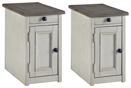 Bolanburg 2 End Tables in Two-tone - PKG008434