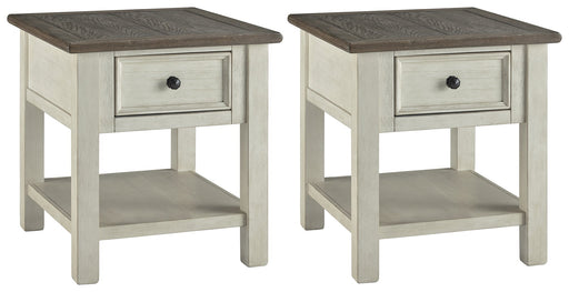 Bolanburg 2 End Tables in Two-tone - PKG008535