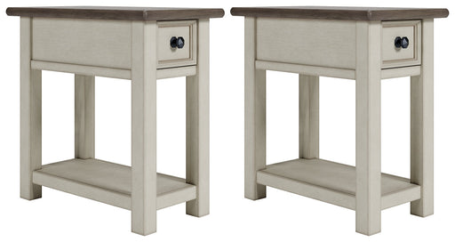 Bolanburg 2 End Tables in Two-tone - PKG010340