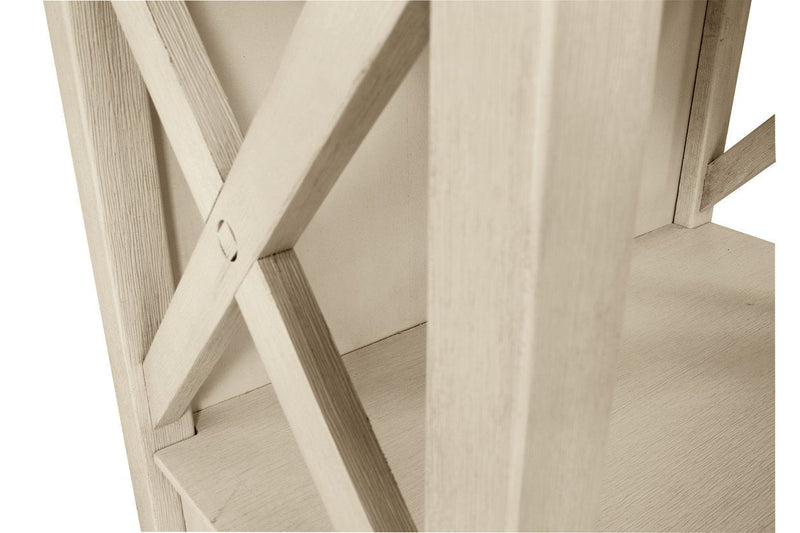 Bolanburg Antique White Display Cabinet - Gate FurnitureServer