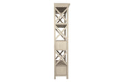 Bolanburg Antique White Display Cabinet - Gate FurnitureServer