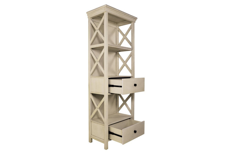 Bolanburg Antique White Display Cabinet - Gate FurnitureServer