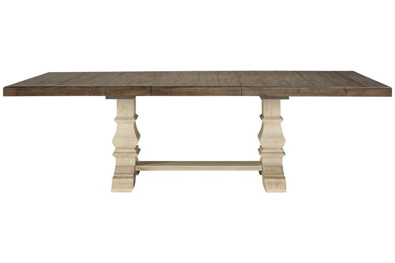 Bolanburg Antique White Extention Dining Table - Gate FurnitureDining Table