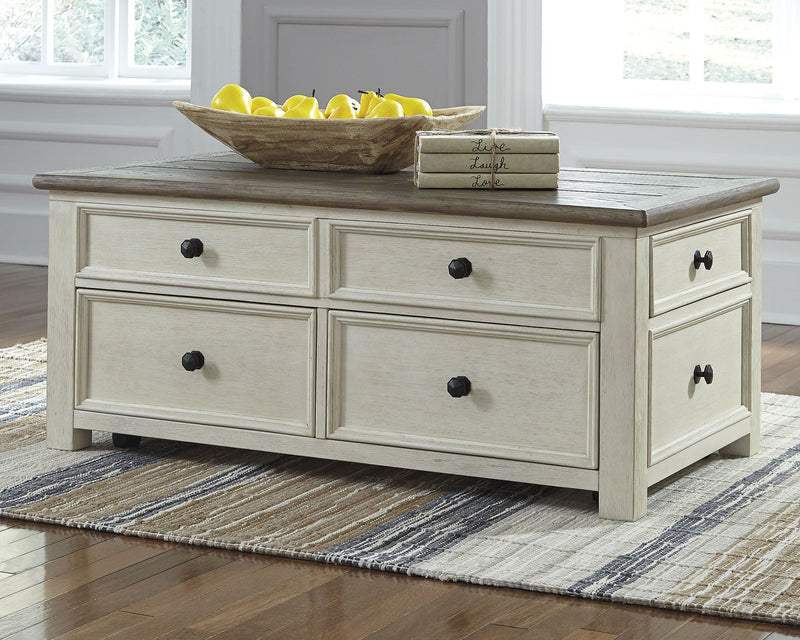Bolanburg Coffee Table with 1 End Table in Two-tone - PKG008658