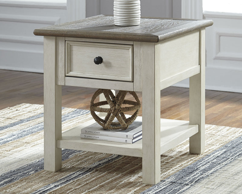 Bolanburg Coffee Table with 1 End Table in Two-tone - PKG008658
