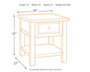 Bolanburg Coffee Table with 1 End Table in Two-tone - PKG008658
