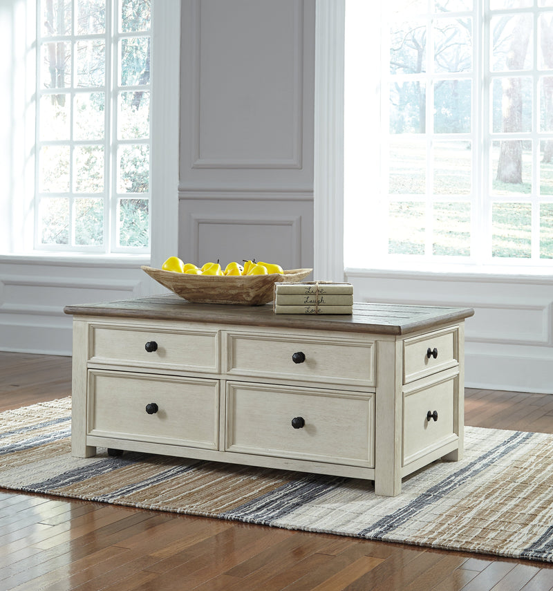 Bolanburg Coffee Table with 2 End Tables in Two-tone - PKG010341