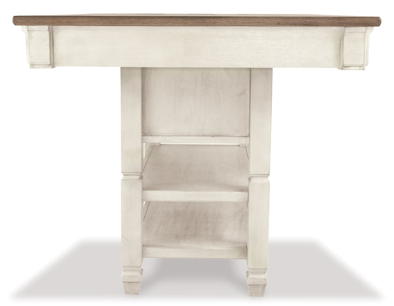 Bolanburg Counter Height Dining Table and 6 Barstools in Two-tone - PKG000176