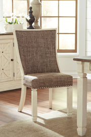 Bolanburg Dining Table and 4 Chairs and Bench in Two-tone from Ashley - Luna Furniture
