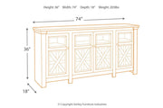 Bolanburg Two - tone 74" TV Stand - Gate FurnitureTV Stand