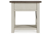 Bolanburg Two - tone Chairside End Table - Gate FurnitureEnd Table Chair Side
