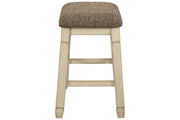 Bolanburg Two - tone Counter Height Bar Stool (Set of 2) - Gate FurnitureBarstool