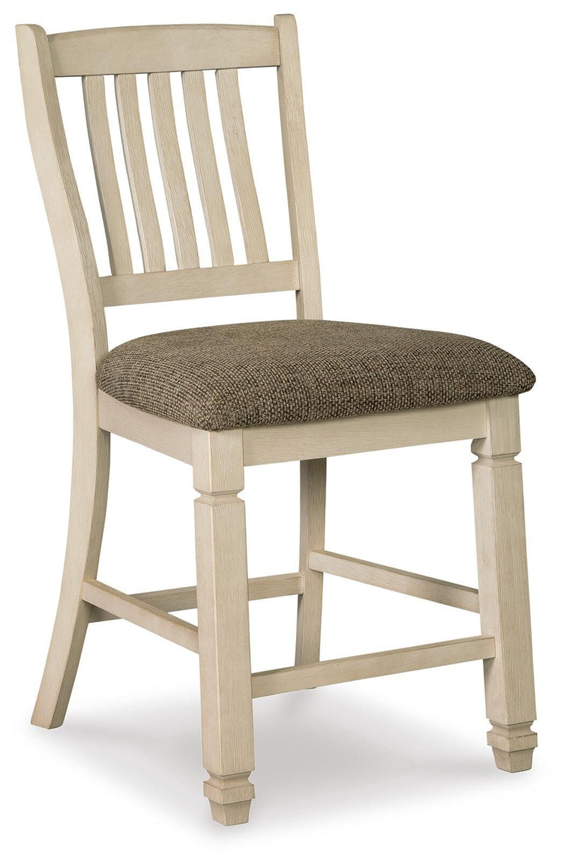 Bolanburg Two-tone Counter Height Bar Stool (Set of 2) - D647-124X2