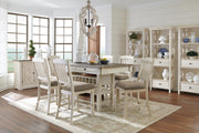 Bolanburg Two-tone Counter Height Bar Stool (Set of 2) - D647-124X2