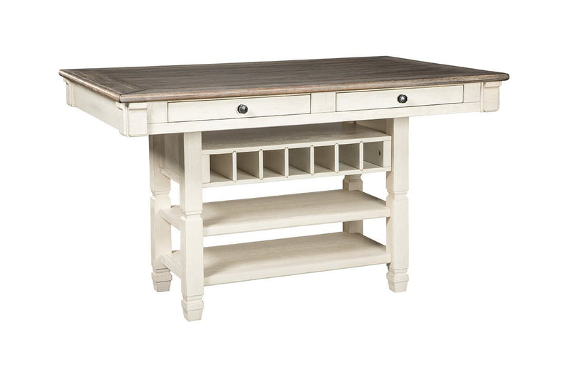 Bolanburg Two - tone Counter Height Dining Table - Gate FurnitureDining Table