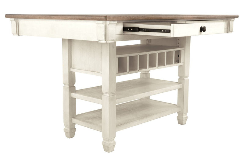 Bolanburg Two - tone Counter Height Dining Table - Gate FurnitureDining Table