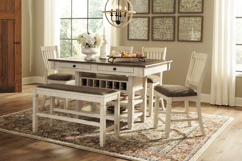 Bolanburg Two - tone Counter Height Set - Gate FurnitureCounter Height Set