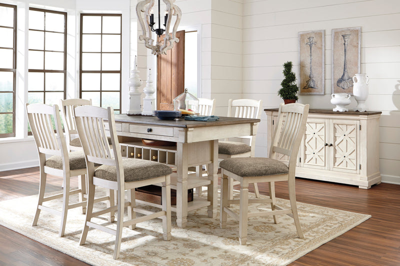 Bolanburg Two - tone Counter Height Set - Gate FurnitureCounter Height Set