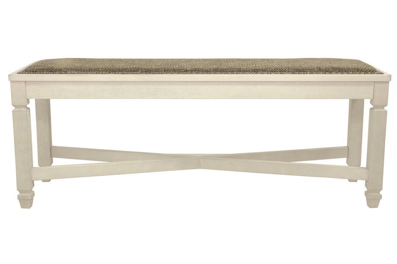 Bolanburg Two - tone Dining Bench - Gate FurnitureAccent Bench