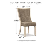 Bolanburg Two-tone Dining Chair (Set of 2) - D647-02X2