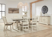 Bolanburg Two - tone Extendable Dining Set - Gate FurnitureDining Room Set