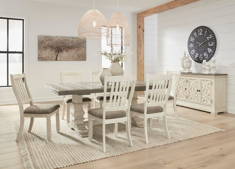 Bolanburg Two - tone Extendable Dining Set - Gate FurnitureDining Room Set