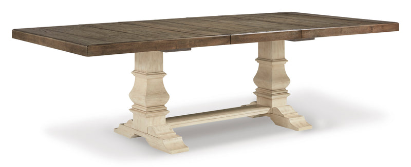 Bolanburg Two - tone Extendable Dining Set - Gate FurnitureDining Room Set