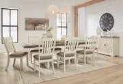 Bolanburg Two - tone Extendable Dining Set - Gate FurnitureDining Room Set