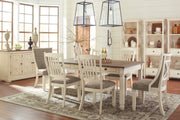 Bolanburg Two - tone Rectangular Dining Set - Gate FurnitureDining Room Set