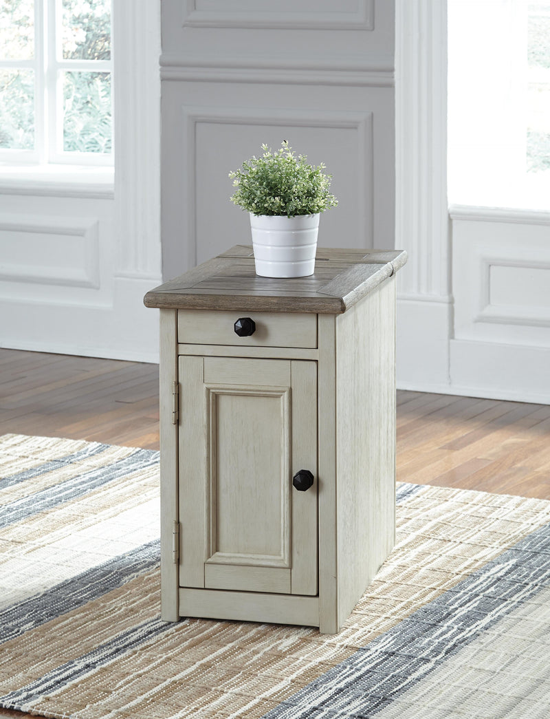 Bolanburg Two-tone Sofa Table and Chair Side End Table - T637T7
