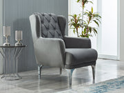 Bolivya 29" Wide Tufted Armchair - Gate FurnitureAccent Chairs
