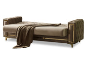Bolivya 3-pieces (Sofa & Loveseat & Chair) Livingroom Set Beige in Beige - 101-BOL-AN153-321