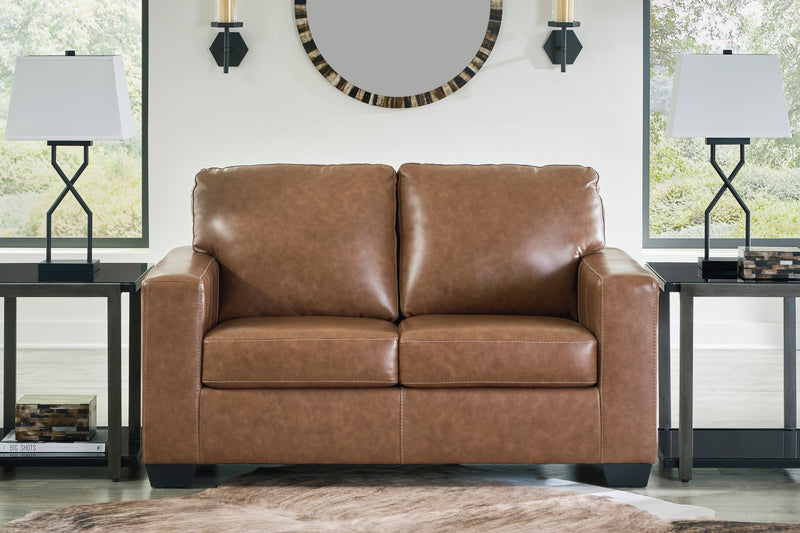 Bolsena Caramel Leather Living Room Set - Gate FurnitureLiving Room Set