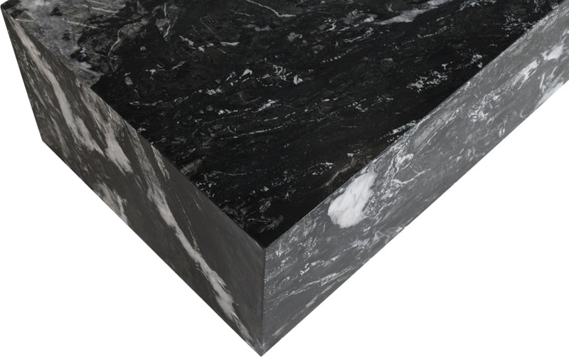 Bolzano Marble Coffee Table in Black - 251Black-CT