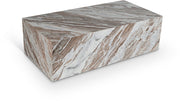 Bolzano Marble Coffee Table in Brown - 251Brown-CT