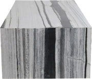 Bolzano Marble Coffee Table in Panda - 251Panda-CT