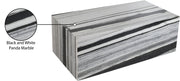 Bolzano Marble Coffee Table in Panda - 251Panda-CT