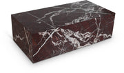 Bolzano Marble Coffee Table in Red - 251Cherry-CT