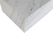 Bolzano Marble Coffee Table in White - 251White-CT
