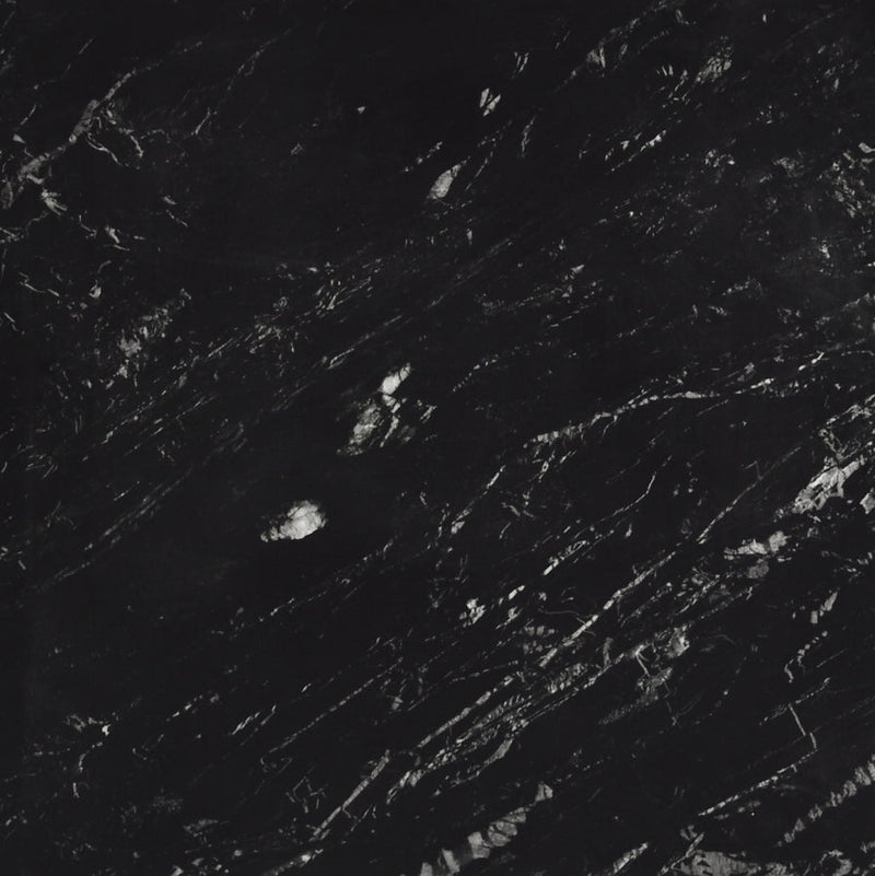 Bolzano Marble End Table in Black - 251Black-ET
