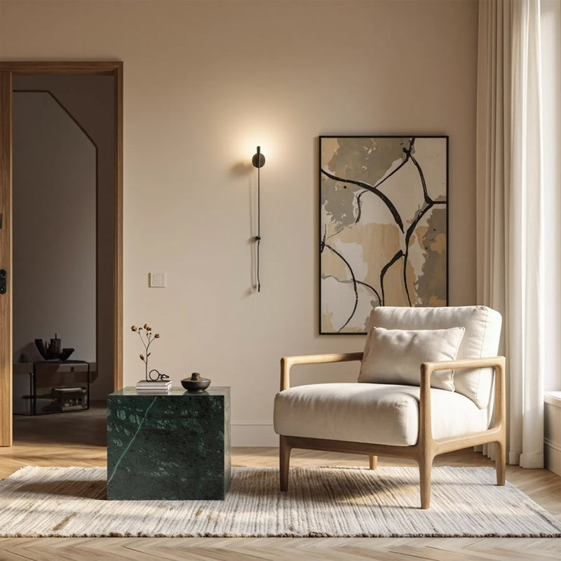 Bolzano Marble End Table in Green - 251Green-ET