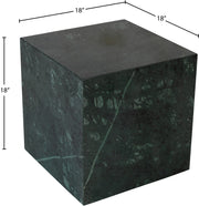 Bolzano Marble End Table in Green - 251Green-ET