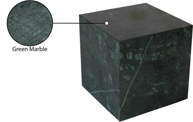 Bolzano Marble End Table in Green - 251Green-ET