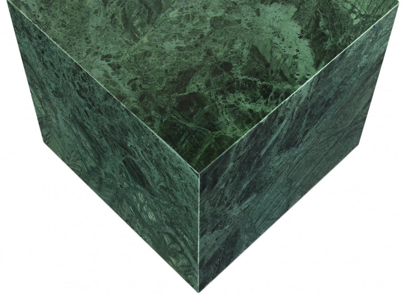 Bolzano Marble End Table in Green - 251Green-ET