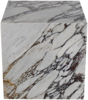 Bolzano Marble End Table in Viola - 251Viola-ET
