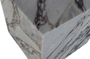 Bolzano Marble End Table in Viola - 251Viola-ET