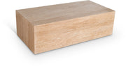 Bolzano Travertine Coffee Table in Natural - 251Travertine-CT