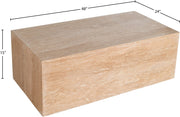 Bolzano Travertine Coffee Table in Natural - 251Travertine-CT