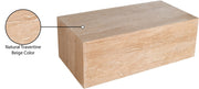 Bolzano Travertine Coffee Table in Natural - 251Travertine-CT